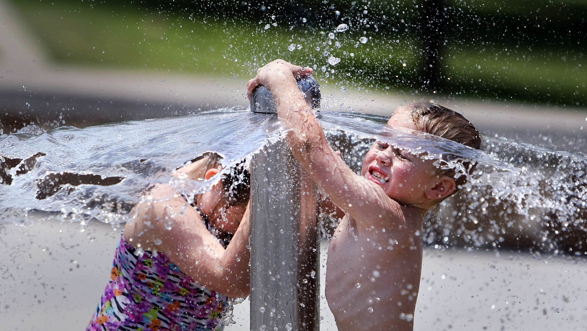 Owen Park water playground